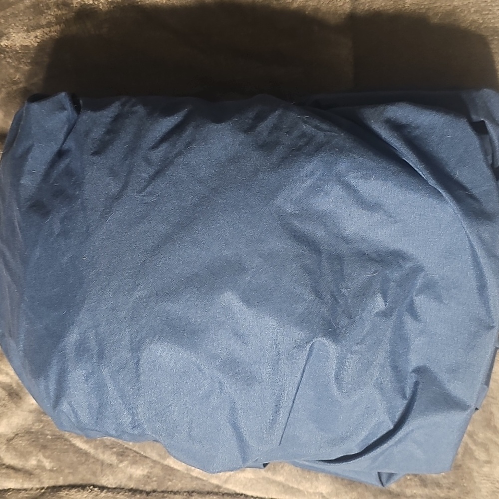 Blue Double Bed Matress Protector Water Proof Matress Saver